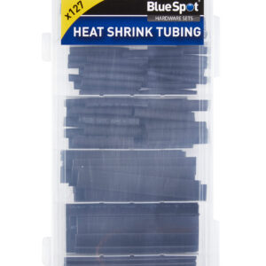 Blue Spot Assorted Black Electrical Repair Heat Shrink Tubing Set