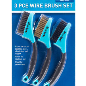 Blue Spot 3 Piece Wire Brush Set