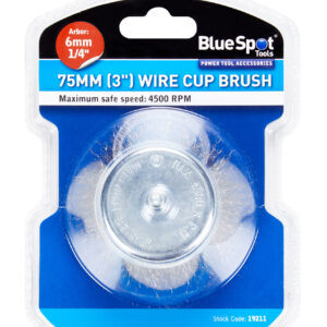 Blue Spot 75mm Wire Cup Brush