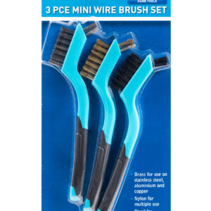 Blue Spot 3 Piece Mini Wire Brush Set