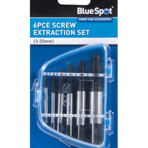 Blue Spot 6 Piece Screw & Bolt Extraction Set