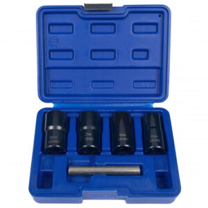 Blue Spot Locking Wheel Nut Remover Set Case