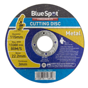 Blue Spot 115mm Metal Cutting Disc 3mm