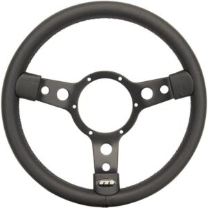 13 inch traditional 3 spoke vinyl steering wheel