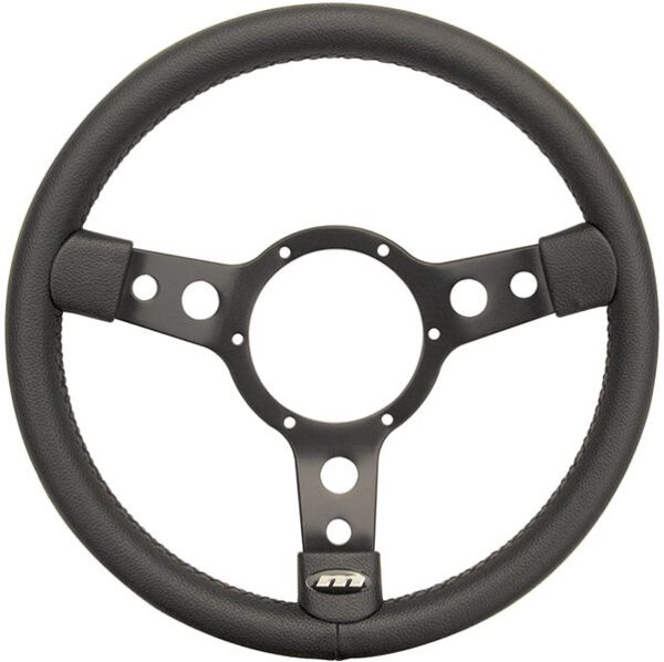 13 inch traditional 3 spoke vinyl steering wheel