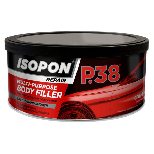 Isopon 600ml P38 Polyester Body Filler Paste