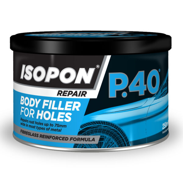 Isopon 250ml P40 Body Filler Repair Paste