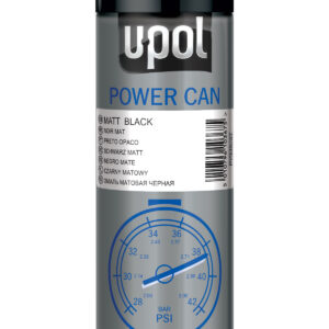 U-Pol Power Can - Matt Black - 500ml