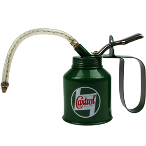 Castrol branded 200ml oil pump can