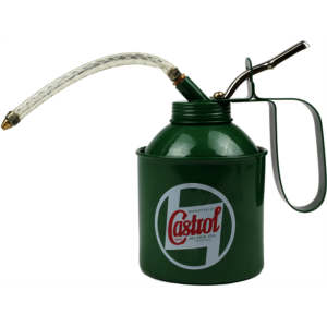 Castrol branded 500ml oil pump can