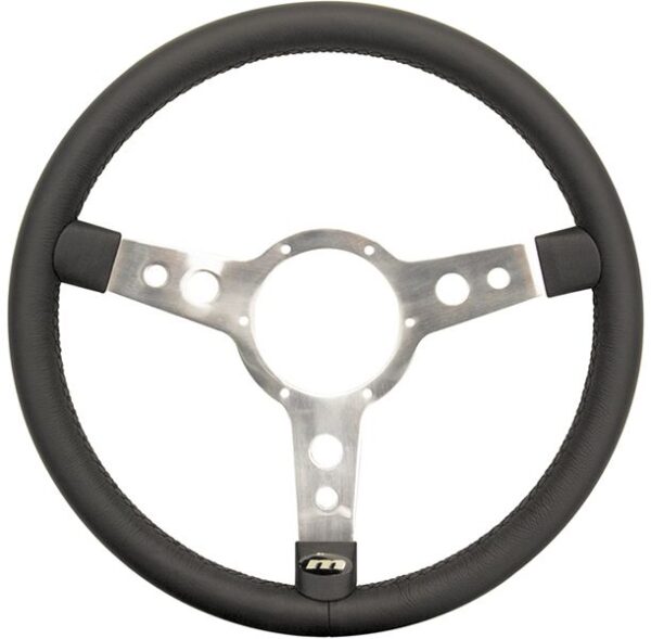 3 spoke leather sterring wheel