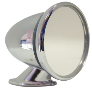 Mountney Classic Universal Chrome Door Mirror - Bullet Style