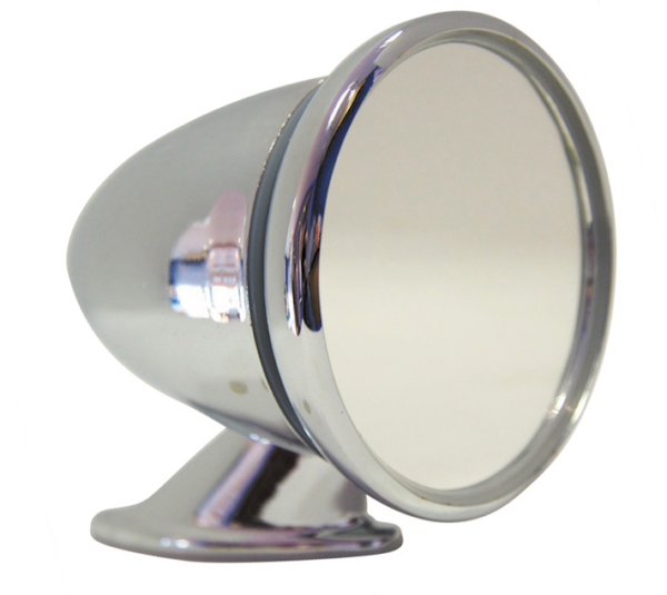 Mountney Classic Universal Chrome Door Mirror - Bullet Style