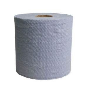 Blue Centrefeed Paper Roll