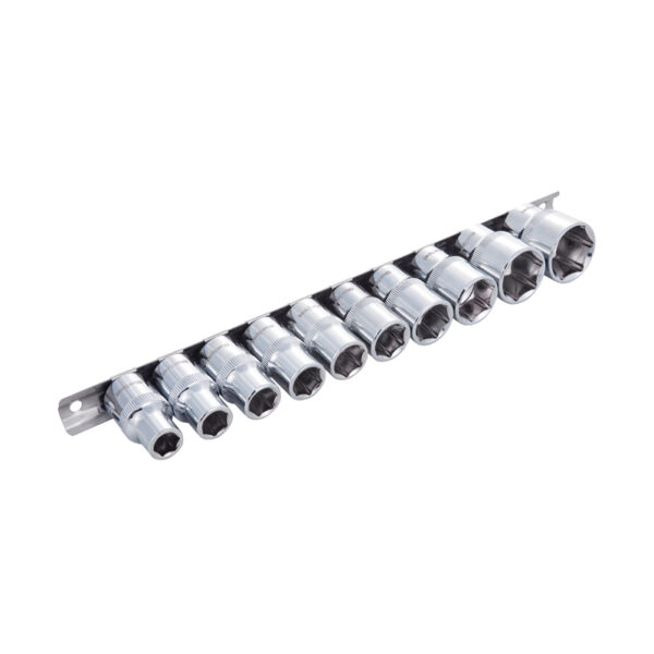 Blue Spot 1/2" Socket Set (10-24mm) - 10 Piece