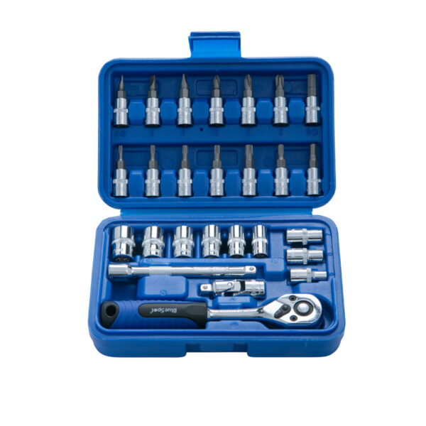 Blue Spot 26pc 1/4" Socket Set 5-14mm