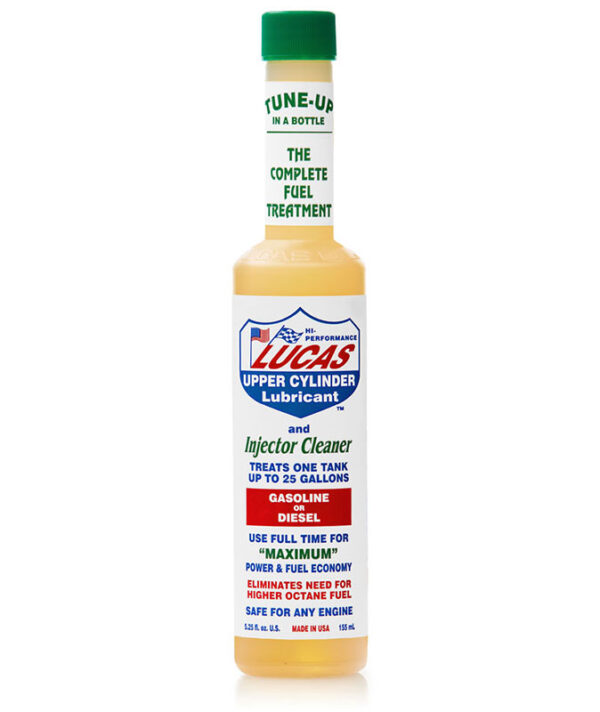 Lucas Oil Fuel Upper Cylinder Injector Petrol and Diesel Lubricant Cleaning Treatment - 155ml