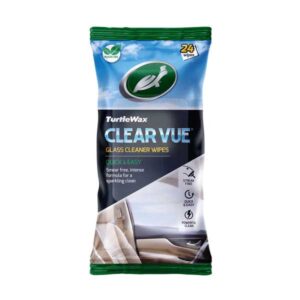 Turtle Wax Clear Vue Glass Wipes - 24 Pack