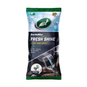 Turtle Wax Fresh Shine Gloss Wipes - 24 Pack