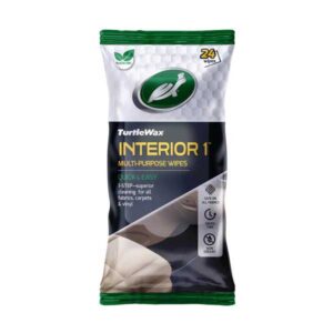 Turtle Wax Interior 1 Multi-Purpose Wipes - 24 Pack