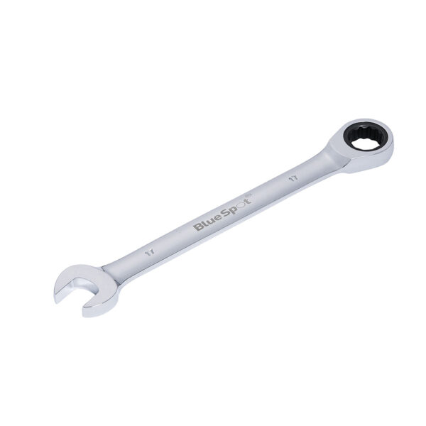 Blue Spot 17mm Fixed Head Ratchet Spanner