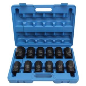 Blue Spot 3/4" Impact Socket Set (24-41mm) - 12 Piece Set