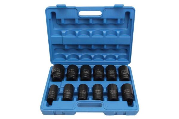 Blue Spot 3/4" Impact Socket Set (24-41mm) - 12 Piece Set