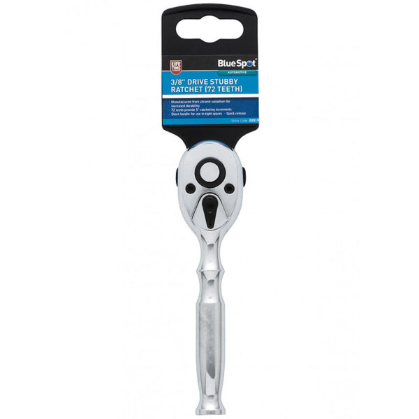 Blue Spot 3/8" Drive Stubby Ratchet