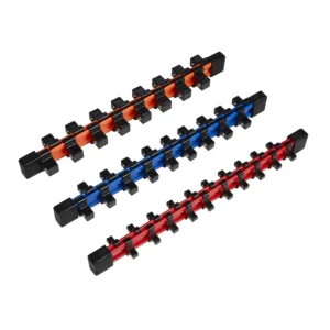 Blue Spot Coloured Socket Holders 54 Clips - 3 Pack