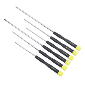 Blue Spot Long Precision Screwdrivers - 6 Piece Set