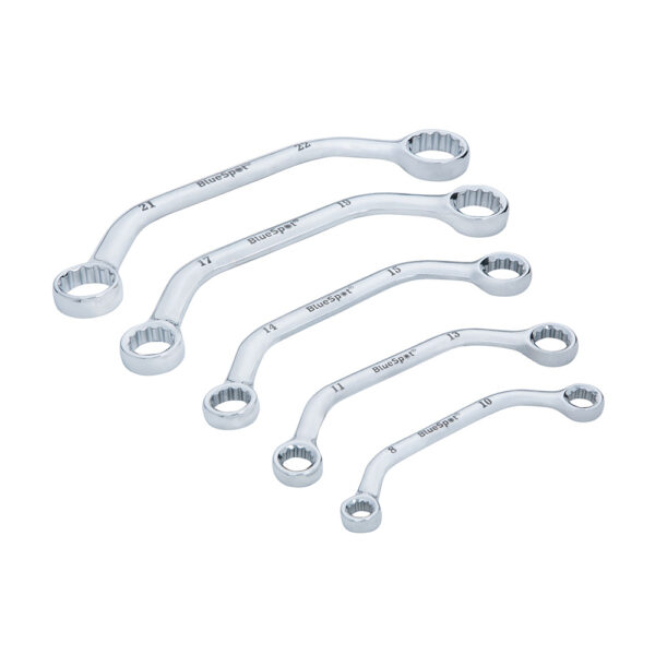 Blue Spot Metric Obstruction Spanners (8-22mm) - 5 Piece Set