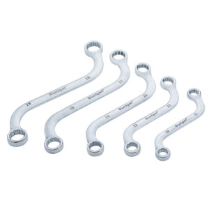 Blue Spot Metric S Type Spanners (10-19mm) - 5 Piece Set