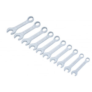 Blue Spot Metric Stubby Spanners (10-19mm) - 10 Piece Set