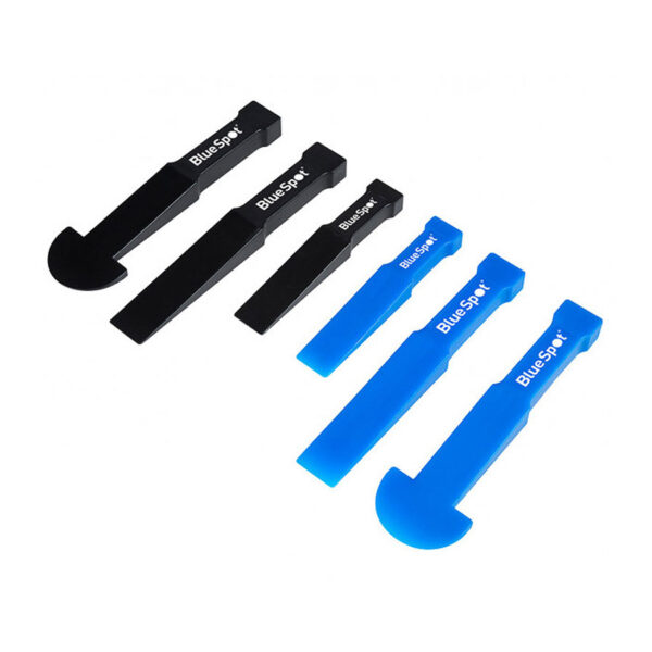 Blue Spot Non Marring Trim And Pry Tool Kit - 6 Piece Set