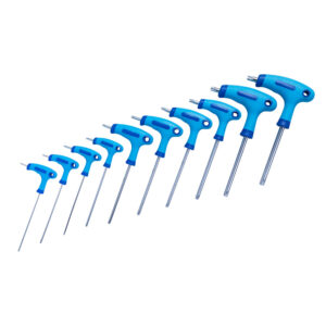 Blue Spot Metric T Handle Hex Keys - (2-10mm)