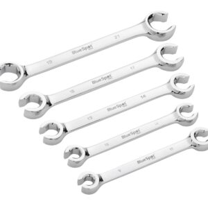 Blue Spot Tools Flare Nut Spanners (9-21mm) - 5 Piece Set