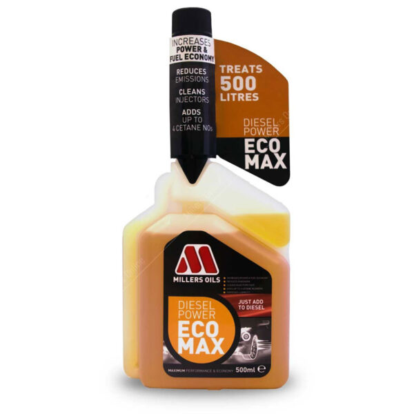 Millers Diesel Power ECOMAX Fuel Treatment For Diesel Engines - 500ml