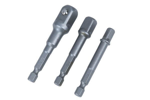 Blue Spot Drill to Socket Adaptor Kit - 3 Piece Set