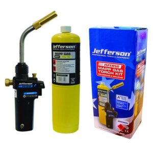 Jefferson Soldering & Brazing Gas Torch & Mapp Gas Kit