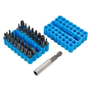 Blue Spot Security Screwdriver Bit Set - 33 Piece