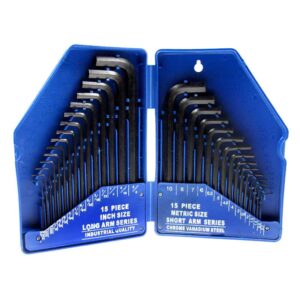 Blue Spot Hex Key Set - 30 Piece
