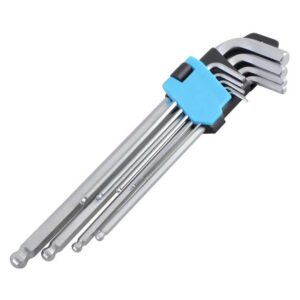 Blue Spot Extra-Long Ball End Hex Key Set - 9 Piece Allen Keys