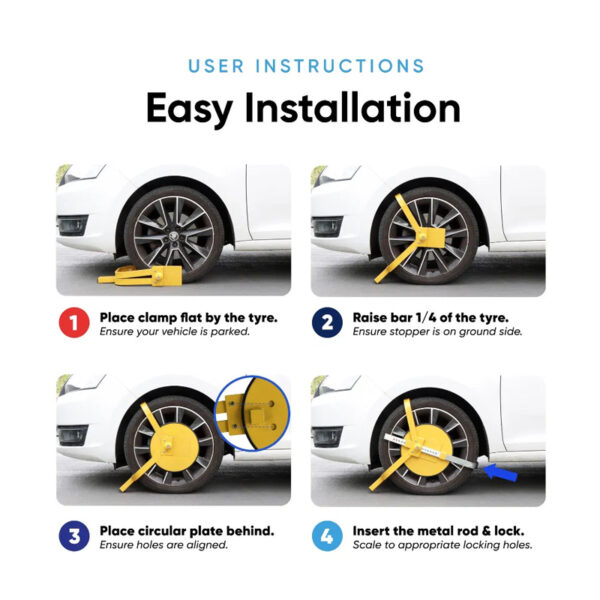 Wheel Clamp Installation Instructions