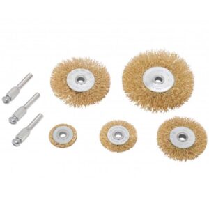 Blue Spot Wire Wheel Set - 5 Piece
