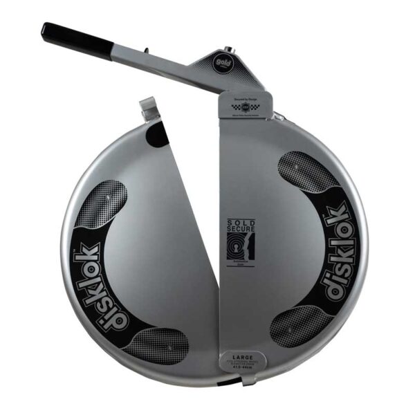 Disklok Steering Lock - Silver - Large