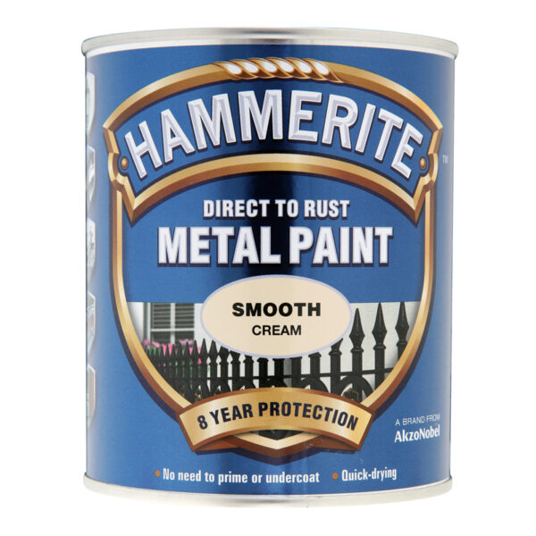 Smooth Cream Metal Paint