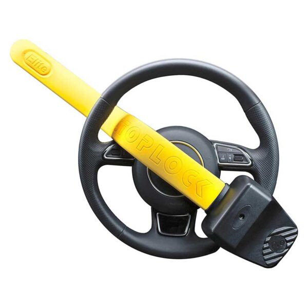 STOPLOCK Pro Elite Steering Wheel Lock In Use