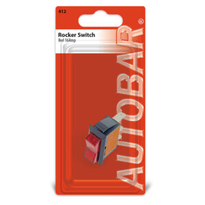 Red Rocker Switch