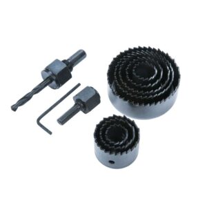 Blue Spot Hole Saw Set - 11 Piece