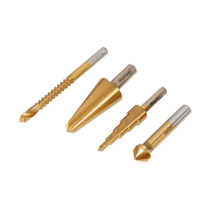 Blue Spot Multi Drill Bit Set - 4 Piece